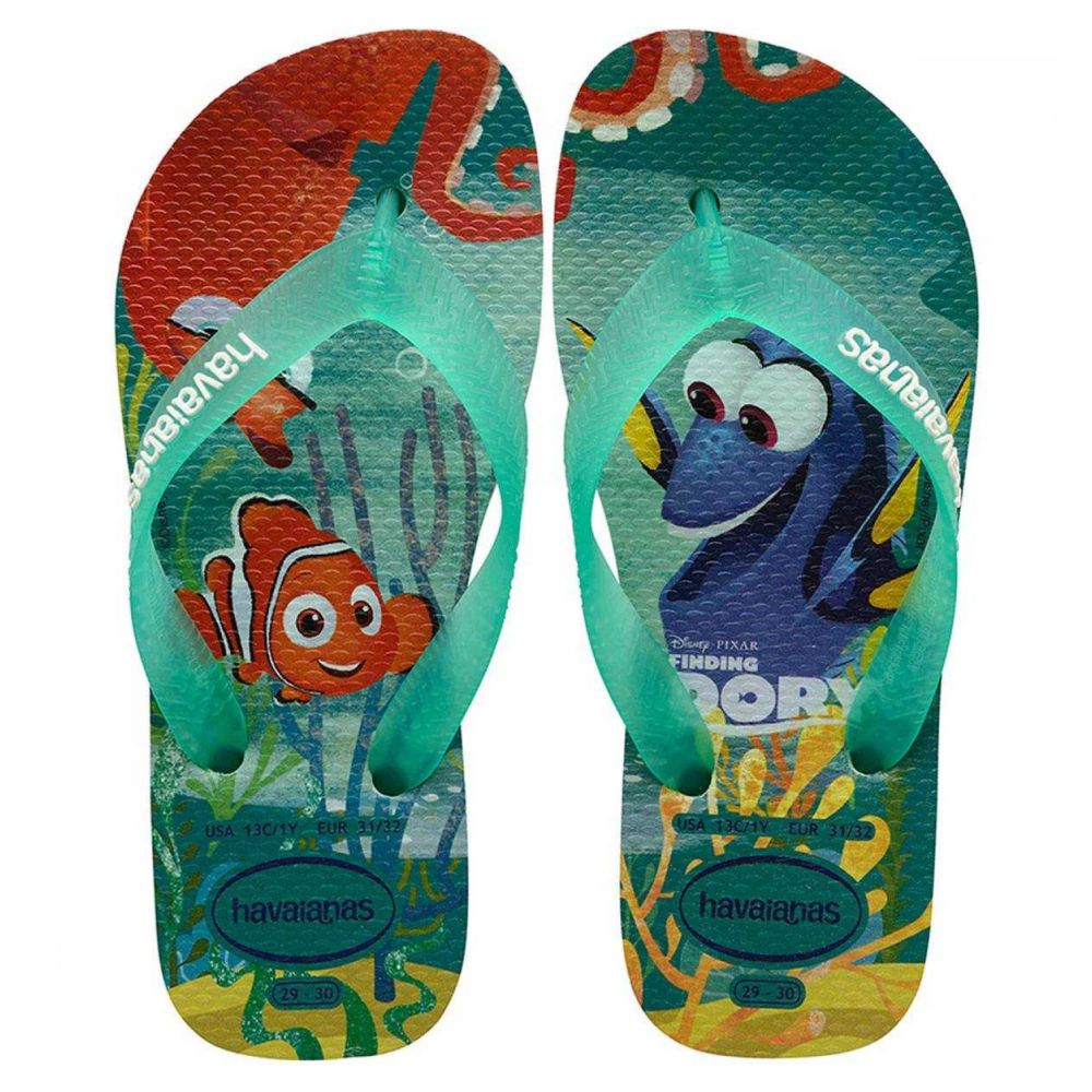 Шлепанцы Havaianas NEMO E DORY / 27/28 см / Голубой photo 1 Шлепанцы Havaianas NEMO E DORY / 27/28 см / Голубой photo 1